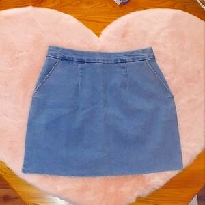 NWOT Forever 21 Denim Mini Skirt